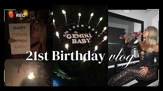 MY 21ST GOLDEN BIRTHDAY VLOG [upl. by Krefetz]