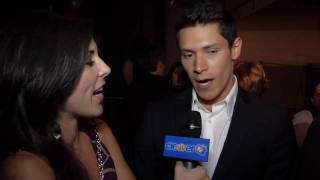 Alex Meraz Interview Be The Shift Launch Party [upl. by Annabell25]