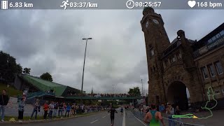 30 Hella hamburg halbmarathon 2024  POV [upl. by Ellevel369]