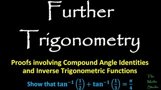 How to show or prove that arctan12arctan13π4 using tanαβ trigonometric identity [upl. by Yardley]