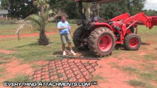 How to Use a Chain Harrow [upl. by Aerised]