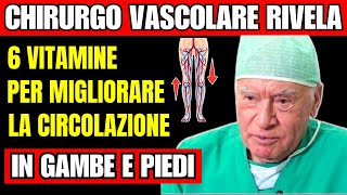 La VITAMINA NUMERO 1 per eliminare la cattiva CIRCOLAZIONE di gambe e piedi [upl. by Latini488]