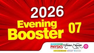 2026 Evening Booster 7  Dr Darshana Ukuwela  Physics [upl. by Ennagem603]