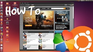 Install EA Origin On Ubuntu With PlayOnLinux [upl. by Earl]