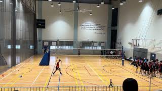 2024 B Div Nationals Quarter Finals  FMSS vs XMS  02  set 1 [upl. by Htor357]