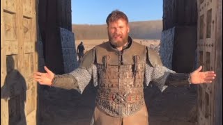 Gary the best realtor in Bebbanburg Full video  The Last Kingdom  Behind the scenes [upl. by Slrahc]