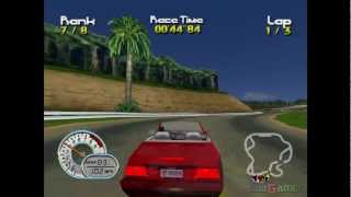 Roadsters  Gameplay Dreamcast HD 720P [upl. by Olnton]