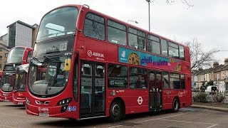 London Buses  Route 123  Ilford to Wood Green [upl. by Mab]