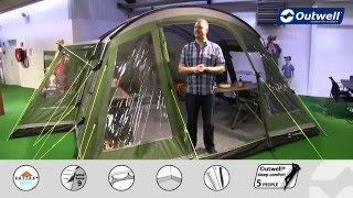 Outwell Montana 6 Tent  Innovative Family Camping [upl. by Jammal372]