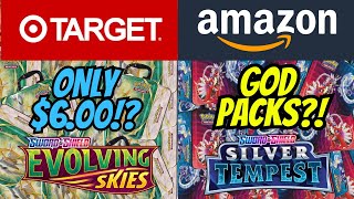 Check First 6 Evolving Skies Packs  Silver Tempest Tins – God Packs or Regular [upl. by Cas187]