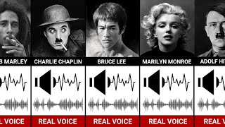 Real Voice of Historical Figures [upl. by Ardiek]