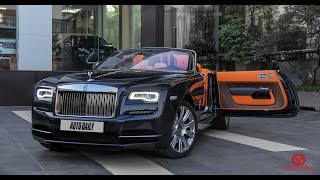 Xem RollsRoyce Dawn giá hơn 30 tỷ độc nhất Việt Nam đóng mở mui  Johnny amp SuperCar [upl. by Attaynik]