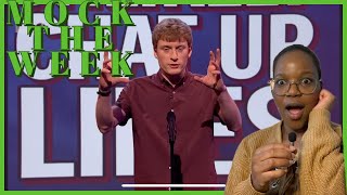 MOCK THE WEEK UNLIKELY CHAT UP LINES REACTION [upl. by Ammamaria]