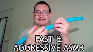 ASMR Fast amp Aggressive Lo Fi Random Triggers [upl. by Sophy]