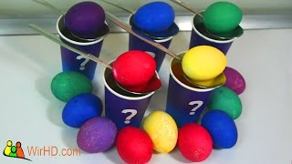 DIY Coloring Easter Eggs With Cold Color Tablets  Eier färben Ostereier Farbe [upl. by Sorrows]