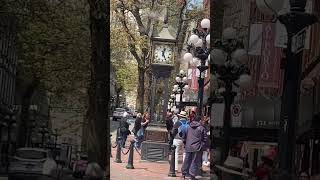 Gastown Steam Clock  Vancouver BC Canada [upl. by Ulises]