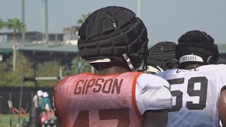 Jaguars Training Camp Tashaun Gipsons Road to redemption [upl. by Thirzia]