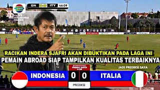 🟣LIVE INDOSIARIni Jadwal Italia Vs Indonesia Toulon Cup 2024 Paris [upl. by Akemak]