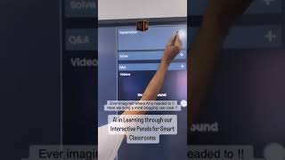 Newline canvas AI whiteboard software Newline interactive flat panel AI feature [upl. by Mindy]