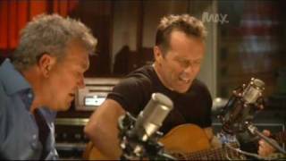 Jimmy Barnes amp Mark Seymour  Say Goodbye Live on My First Gig [upl. by Oinegue]