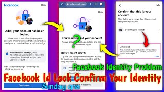 Facebook Account Lock Access Link Expired  Your Account Has Been Locked  Confirm your identity [upl. by Haland281]