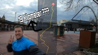 Wenn man 19 Kilometer zum EUROPAPARK joggt [upl. by Wellington620]