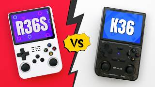 R36S VS K36 Retro Portable Handheld Game Consoles Which One is Better 🎮 [upl. by Harewood]