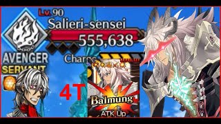 FGO NA Siegfried annihilates SalieriSensei Ft Mozart Fairy cup shenanigans 4T clear [upl. by Tomi]