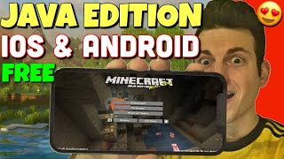 How To Play MINECRAFT JAVA EDITION On Any iOS amp Android Device 100 Legal EASY Working Tutorial [upl. by Tarr151]