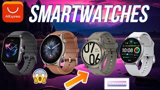 🌐⚡¡TOP 4 Mejores SMARTWATCHES de ALIEXPRESS del 2024😱 [upl. by Tildi361]