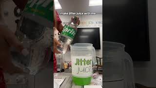 Jitter juice 🍏💚 firstdayofschool students school teacher shorts fun classroom [upl. by Rihsab]