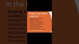 Top UK News Today  London Tube strikes disrupt the commute as pay negotiations continue  UKNews [upl. by Tiena]