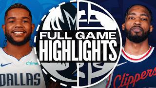 MAVERICKS at CLIPPERS  NBA PRESEASON FULL GAME HIGHLIGHTS  October 14 2024 [upl. by Saied299]