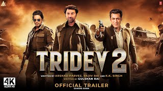 Tridev 2  Movie Announcement  Sunny Deol Shahrukh K Salman K Tridev 2 Movie Teaser Trailer News [upl. by Raychel]