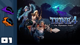 Lets Play Trine 4 The Nightmare Prince CoOp  PC Gameplay Part 1  A Feast For Your Eyes [upl. by Redliw]