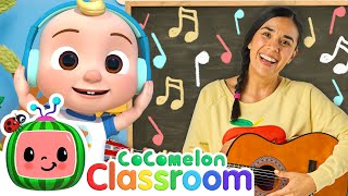 Learn Musical Instruments for Kids  Big and Small Song  CoComelon Classroom with Ms Appleberry [upl. by Eileek463]