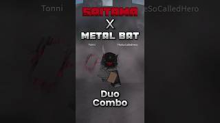 Saitama X Metal Bat Combo The Strongest Battleground strongestbattlegrounds roblox pvp [upl. by Hairom]