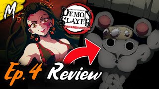 Ninju the Muscular Mice  Demon Slayer Entertainment District Arc Episode 4 REVIEW [upl. by Llennehc957]