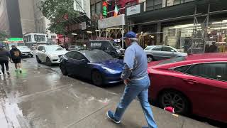 Exploring Midtown Manhattan Live Walking Tour from 35th amp 7th Ave  NYC ☔️🌧️ [upl. by Navannod]