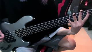 Divergency Born of osiris bass cover by Eguru [upl. by Caffrey]