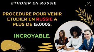 PLUS DE 9000000frs POUR VENIR ETUDIER EN RUSSIE FAIT ATTENTION [upl. by Dowdell]