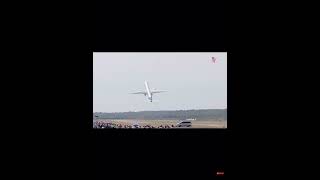 What a vertical takeoff by a Boeing 777X airshow2024 boeing [upl. by Ecirrehs]