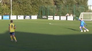 Miles Bartram  Romsey Town goalkeeper vs Hamworthy United [upl. by Atem553]