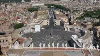 Climbing St Peters Basilicas Dome in Rome  Walks Traveler [upl. by Eceinert197]