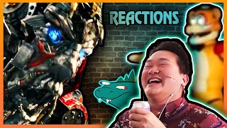 Transformers DARK OF THE MOON Reaction Highlights with kellengoff [upl. by Landbert]