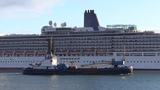 CRUISE SHIPS AZAMARAS QUEST amp ONWARD WITH PampO ARCADIA 030924 [upl. by Debo]