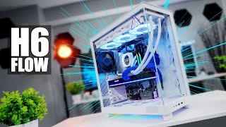 This PC Case is Amazing NZXT H6 Flow Review [upl. by Eceerahs646]