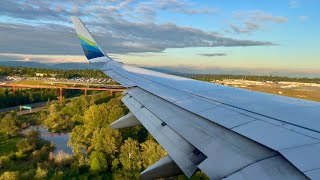 4K – Full Flight – Alaska Airlines – Boeing 737790 – KTNSEA – N615AS – AS64 – IFS Ep 684 [upl. by Danita]