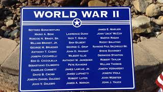 Follansbee WV  Veterans Memorial With Names [upl. by Dowdell855]