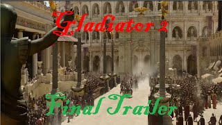 Denzel Washington Gladiator 2  Final Trailer Gladiator II  Hollywood thriller movies  gladiator [upl. by Sinai909]